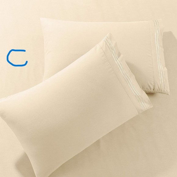 6 Piece Bed Sheets - Cal King, King, Queen , Full  Sheet Set [6-Piece,] … - Picture 2 of 10